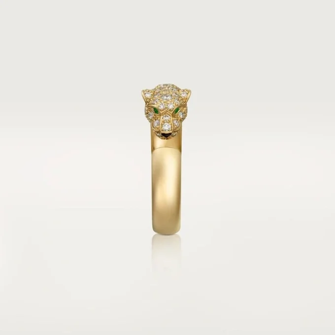 Anel de diamantes Panthere De Cartier, ouro amarelo | Cartier Us