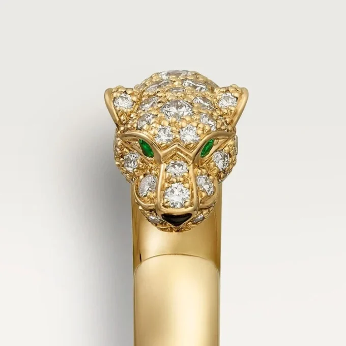 Anel de diamantes Panthere De Cartier, ouro amarelo | Cartier Us