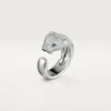 Anel de diamantes Panthere de Cartier, ouro branco | Cartier EUA