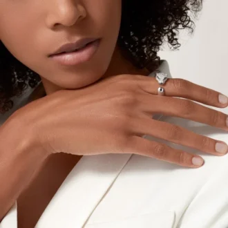 Anel de diamantes Panthere de Cartier, ouro branco | Cartier EUA