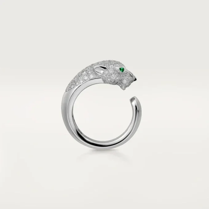 Anel de diamantes Panthere de Cartier, ouro branco | Cartier EUA