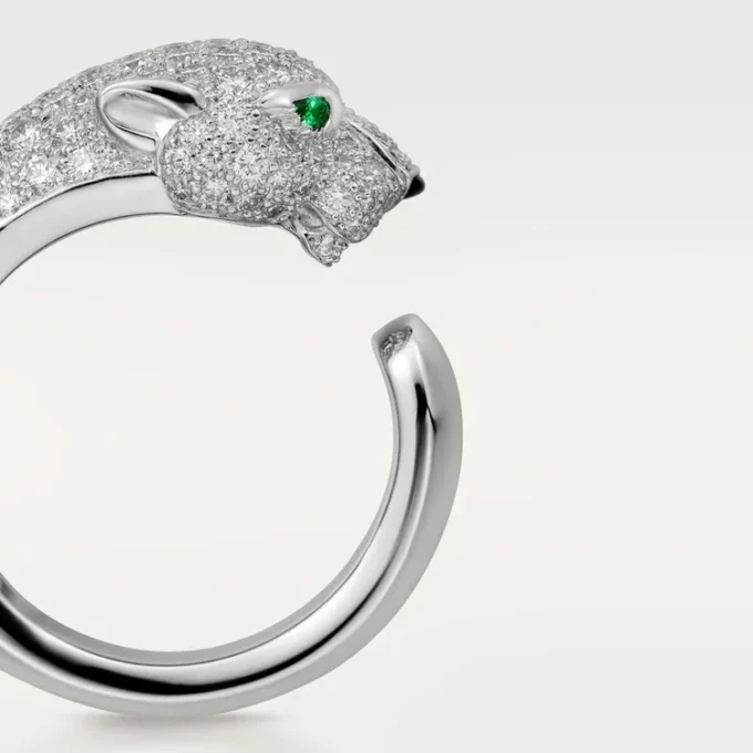 Anel de diamantes Panthere de Cartier, ouro branco | Cartier EUA