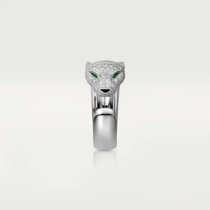Anel de diamantes Panthere de Cartier, ouro branco | Cartier EUA