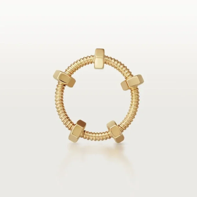 Anel Ecrou De Cartier – Ouro Amarelo – Cartier