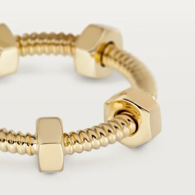 Anel Ecrou De Cartier – Ouro Amarelo – Cartier