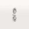 Anel Ecrou De Cartier – Ouro Branco – Cartier