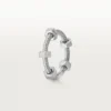 Anel Ecrou De Cartier – Ouro Branco – Cartier