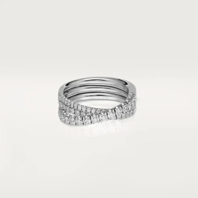 Anel Etincelle De Cartier – Ouro Branco, Diamantes – Cartier