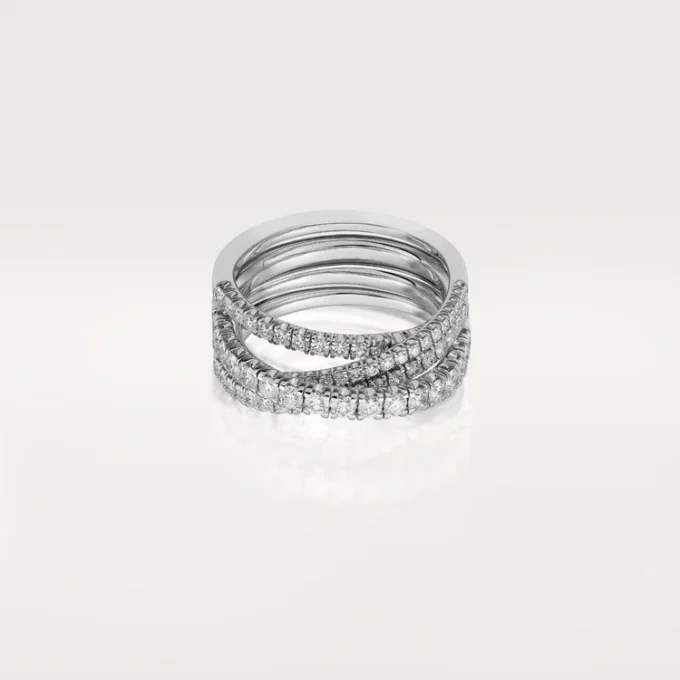 Anel Etincelle De Cartier – Ouro Branco, Diamantes – Cartier