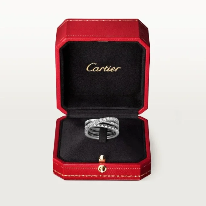 Anel Etincelle De Cartier – Ouro Branco, Diamantes – Cartier