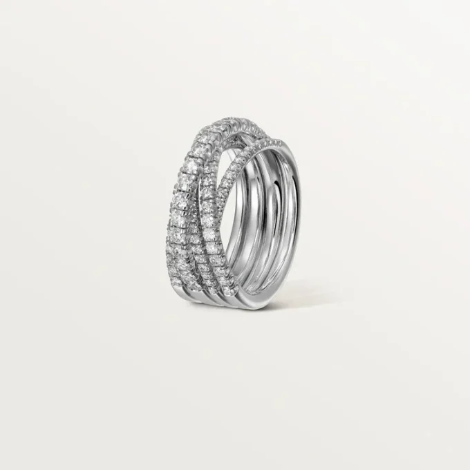 Anel Etincelle De Cartier – Ouro Branco, Diamantes – Cartier