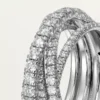 Anel Etincelle De Cartier – Ouro Branco, Diamantes – Cartier