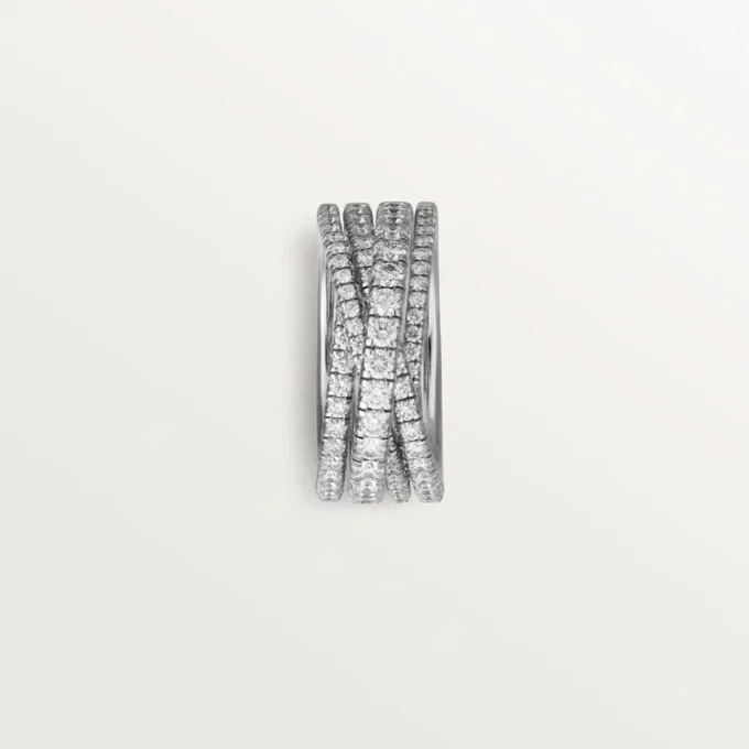 Anel Etincelle De Cartier – Ouro Branco, Diamantes – Cartier
