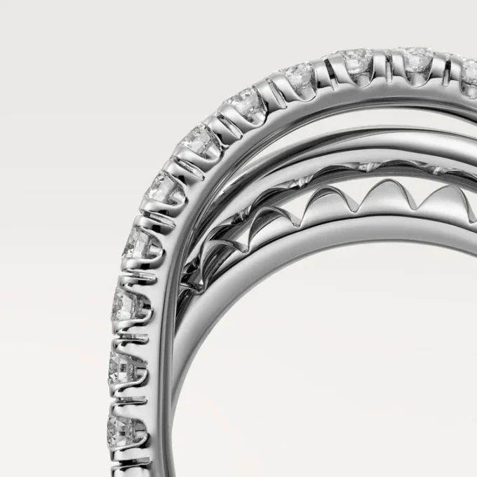 Anel Etincelle De Cartier – Ouro Branco, Diamantes – Cartier