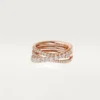 Anel Etincelle De Cartier – Ouro rosa, diamantes – Cartier