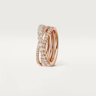 Anel Etincelle De Cartier – Ouro rosa, diamantes – Cartier