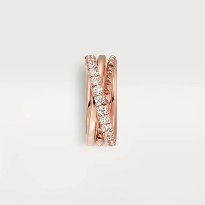 Anel Etincelle De Cartier – Ouro rosa, diamantes – Cartier