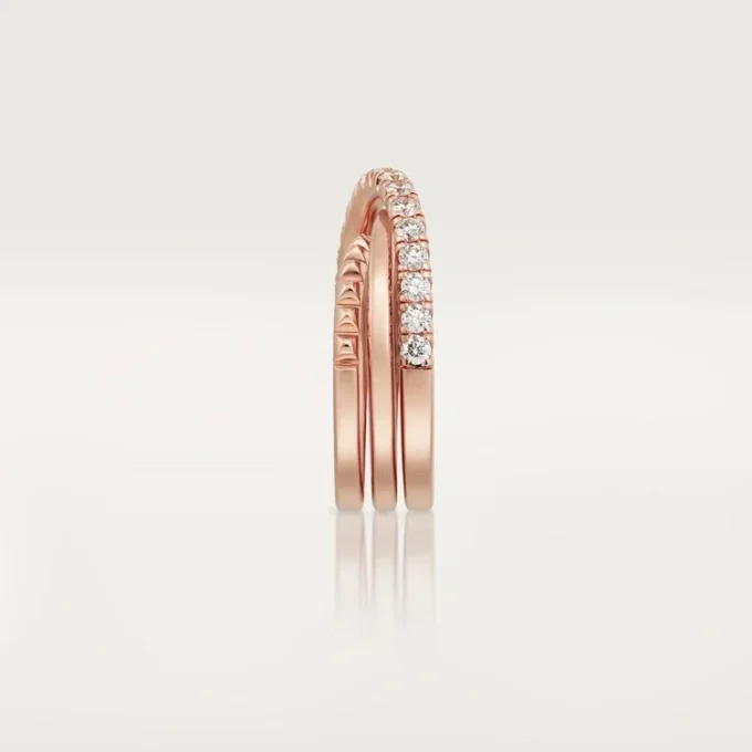 Anel Etincelle De Cartier – Ouro rosa, diamantes – Cartier