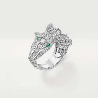 Anel Faune Et Flore De Cartier, pavé