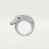 Anel Faune Et Flore De Cartier, pavé
