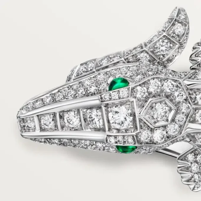 Anel Faune Et Flore De Cartier, pavé