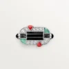 Anel Geometrie & Contrastes, Crisoprase, Pavé