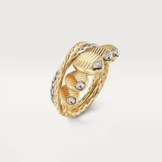 Anel Grain De Café, Diamantes
