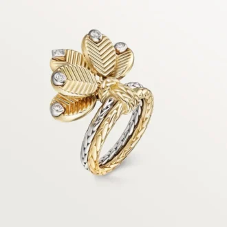 Anel Grain De Café, Diamantes