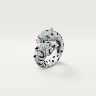 Anel Indomptables De Cartier, pavé