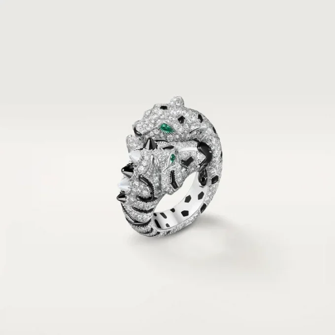Anel Indomptables De Cartier, pavé