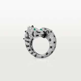 Anel Indomptables De Cartier, pavé
