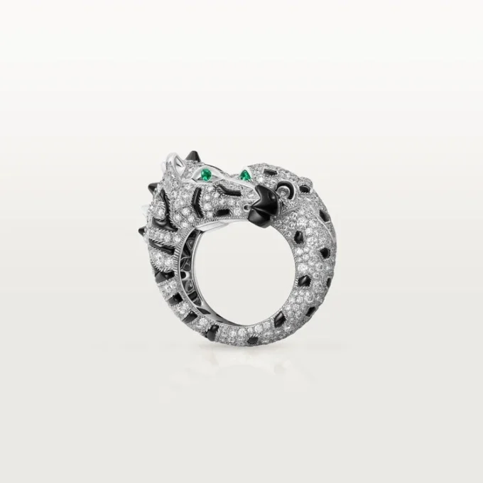 Anel Indomptables De Cartier, pavé