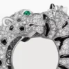 Anel Indomptables De Cartier, pavé