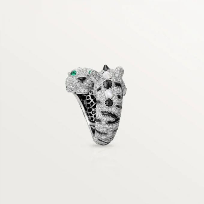 Anel Indomptables De Cartier, pavé