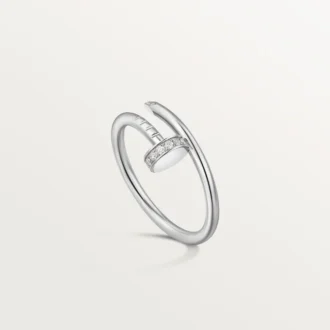Anel Juste Un Clou, Modelo Pequeno, Diamantes