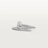 Anel Juste Un Clou, Modelo Pequeno, Diamantes