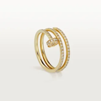 Anel Juste Un Clou – Ouro Amarelo, Diamantes – Cartier