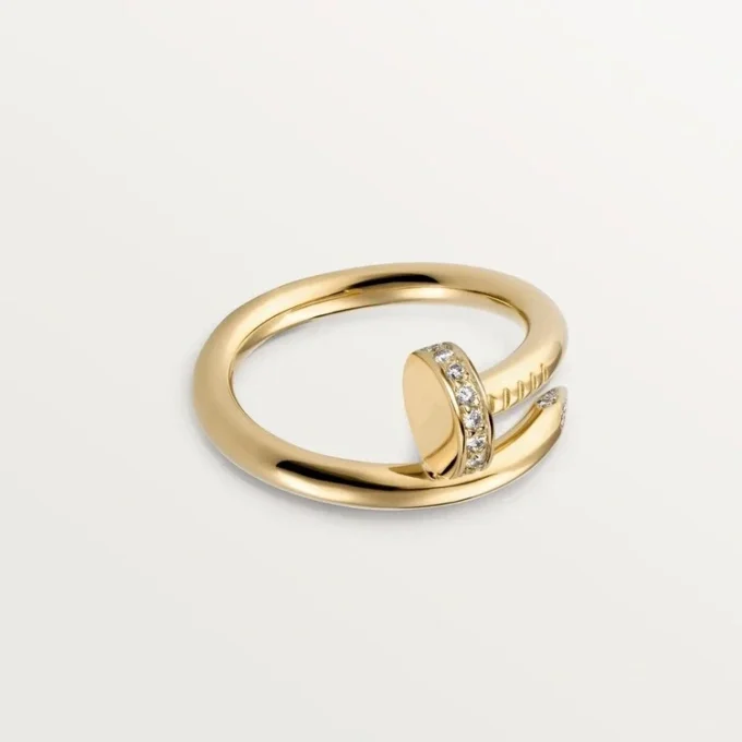 Anel Juste Un Clou – Ouro Amarelo, Diamantes – Cartier