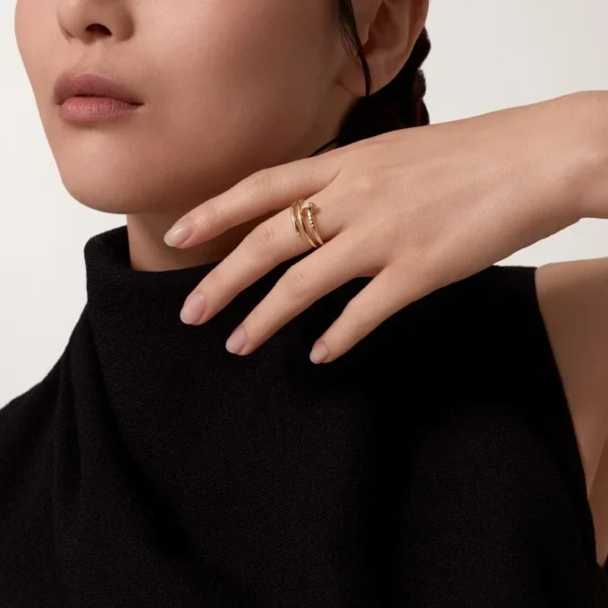 Anel Juste Un Clou – Ouro Amarelo, Diamantes – Cartier