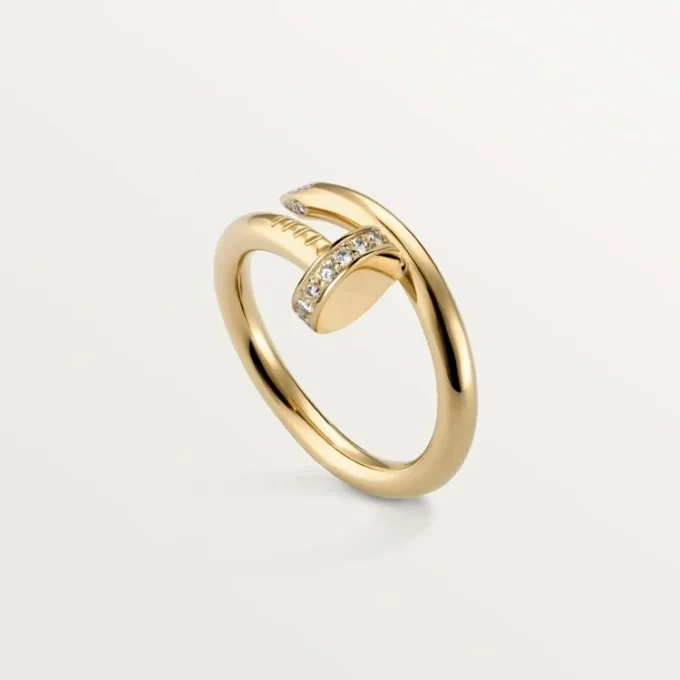 Anel Juste Un Clou – Ouro Amarelo, Diamantes – Cartier
