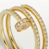 Anel Juste Un Clou – Ouro Amarelo, Diamantes – Cartier