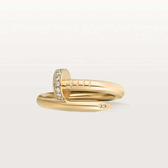 Anel Juste Un Clou – Ouro Amarelo, Diamantes – Cartier
