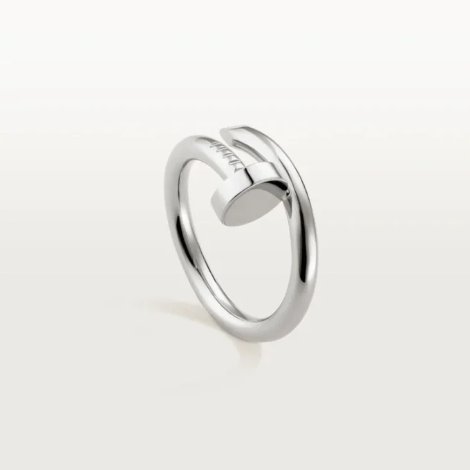 Anel Juste Un Clou – Ouro Branco – Cartier