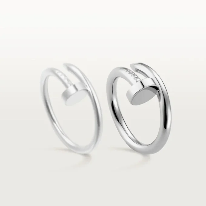 Anel Juste Un Clou – Ouro Branco – Cartier