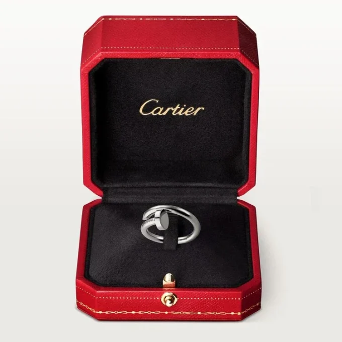 Anel Juste Un Clou – Ouro Branco – Cartier