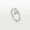 Anel Juste Un Clou – Ouro Branco, Diamantes – Cartier