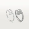 Anel Juste Un Clou – Ouro Branco, Diamantes – Cartier