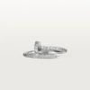 Anel Juste Un Clou – Ouro Branco, Diamantes – Cartier