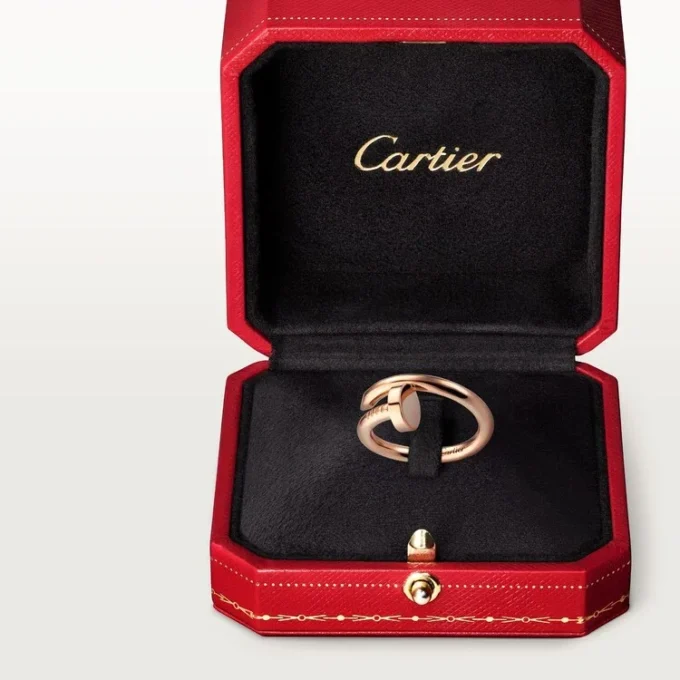 Anel Juste Un Clou – Ouro rosa – Cartier