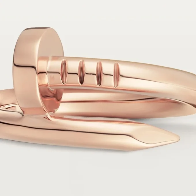 Anel Juste Un Clou – Ouro rosa – Cartier
